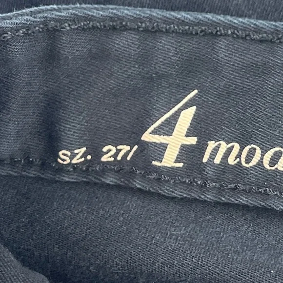 Ann Taylor Black Skinny Jeans Size 26 - Picture 6 of 6